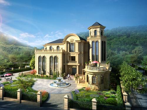 別墅裝修設(shè)計效果圖